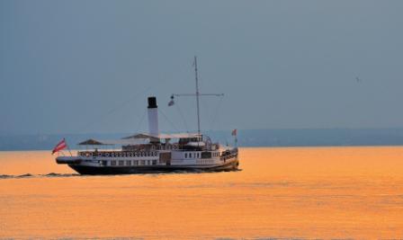 Winterhochzeit - Vorarlberg - Romantik pur - Historisches Dampfschiff Hohentwiel  am Bodensee