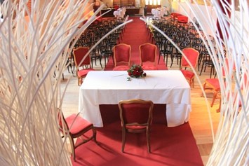Hochzeitslocation: ColosseumXXI: Zeremonie im Atrium - Colosseum XXI - DIE Hochzeitslocation in Wien