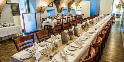 Winterhochzeit - Neumarkt im Mühlkreis - Feiern Sie Ihre Hochzeit im Gewölbekeller des Schloss Restaurant Hagenberg. - Schloss Restaurant Hagenberg
