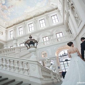 Hochzeitslocation: Heiraten im Stift Göttweig in Niederösterreich.
Foto © stillandmotionpictures.com - Benediktinerstift Göttweig
