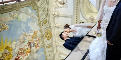 Winterhochzeit - Karlstetten - Heiraten im Stift Göttweig in Niederösterreich.
Foto © fotorega.com - Benediktinerstift Göttweig