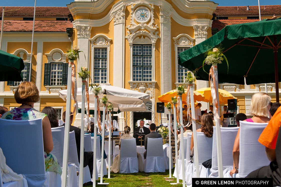 Hochzeitslocation: Heiraten im Schloss Schielleiten in der Steiermark.
Foto © greenlemon.at - Schloss Schielleiten
