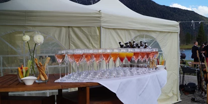 Winterhochzeit - Tirol - Aperitif direkt am See... - Strandperle Seefeld