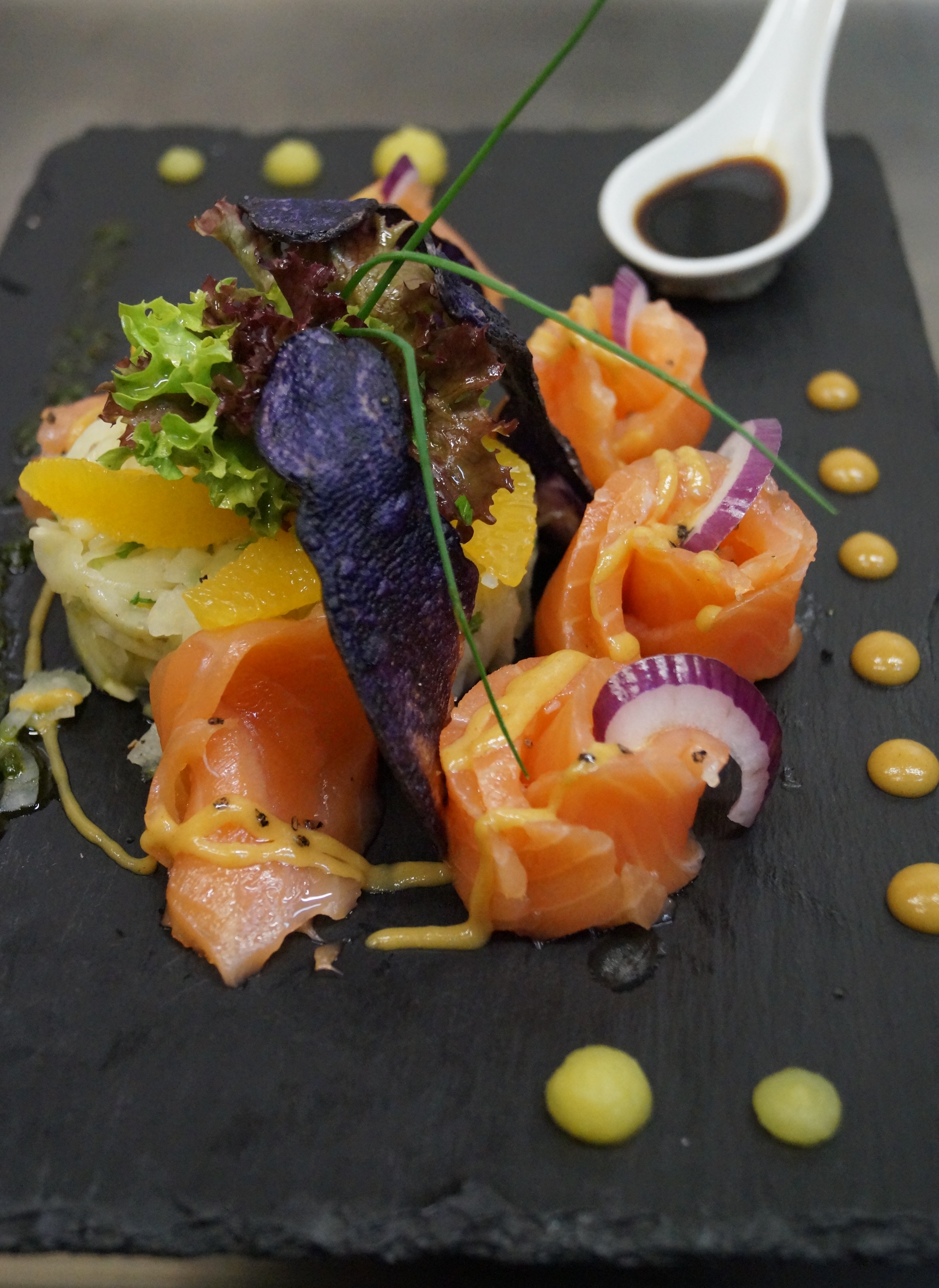 Hochzeitslocation: Lachs, Avocado, Mango - Strandperle Seefeld
