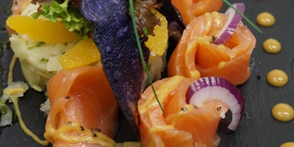 Winterhochzeit - Tirol - Lachs, Avocado, Mango - Strandperle Seefeld