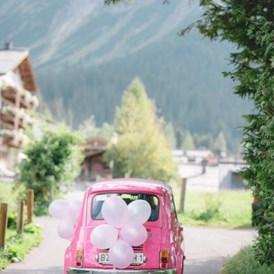 Hochzeitslocation: Braut-Auto - Der Berghof
