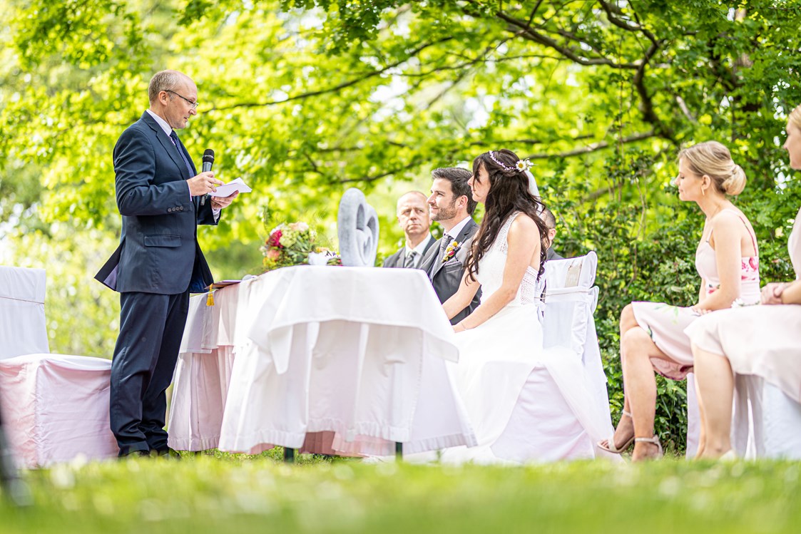 Hochzeitslocation: Das Restaurant Birkenhof bietet die Möglichkeit einer Hochzeit im Freien. - Birkenhof Restaurant & Landhotel ****