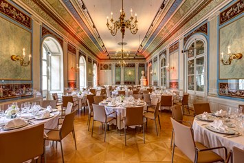 Hochzeitslocation: Der Empiresaal wurde schon im 17. Jahrhundert als Speisesaal genutzt - Schloss Esterházy