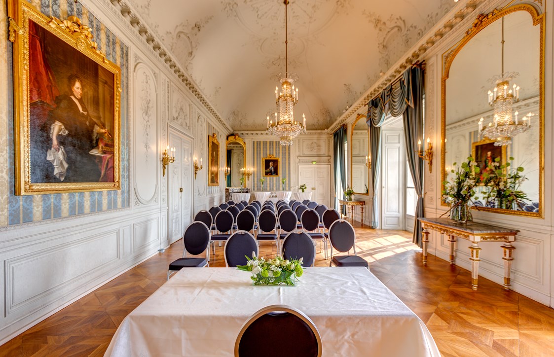 Hochzeitslocation: Für kleinere Gesellschaften bietet sich der wunderschöne Spiegelsaal an - Schloss Esterházy
