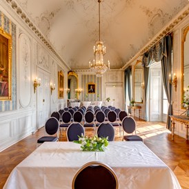 Hochzeitslocation: Für kleinere Gesellschaften bietet sich der wunderschöne Spiegelsaal an - Schloss Esterházy