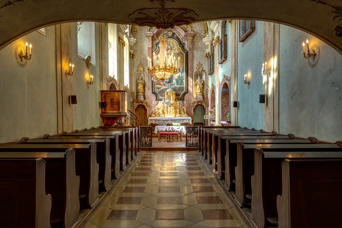 Hochzeitslocation: Die Schlosskapelle des Schloss Esterházy. - Schloss Esterházy