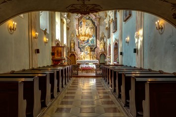 Hochzeitslocation: Die Schlosskapelle des Schloss Esterházy. - Schloss Esterházy
