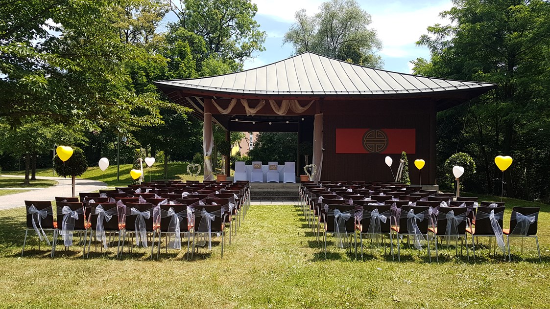 Hochzeitslocation: Hochzeit im Pavillon  - Falkensteiner Hotel & Asia SPA Leoben