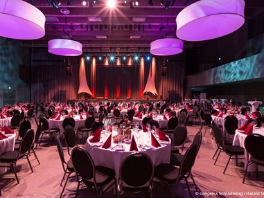 Hochzeitslocation: Gala Saal Schladming  - congress Schladming