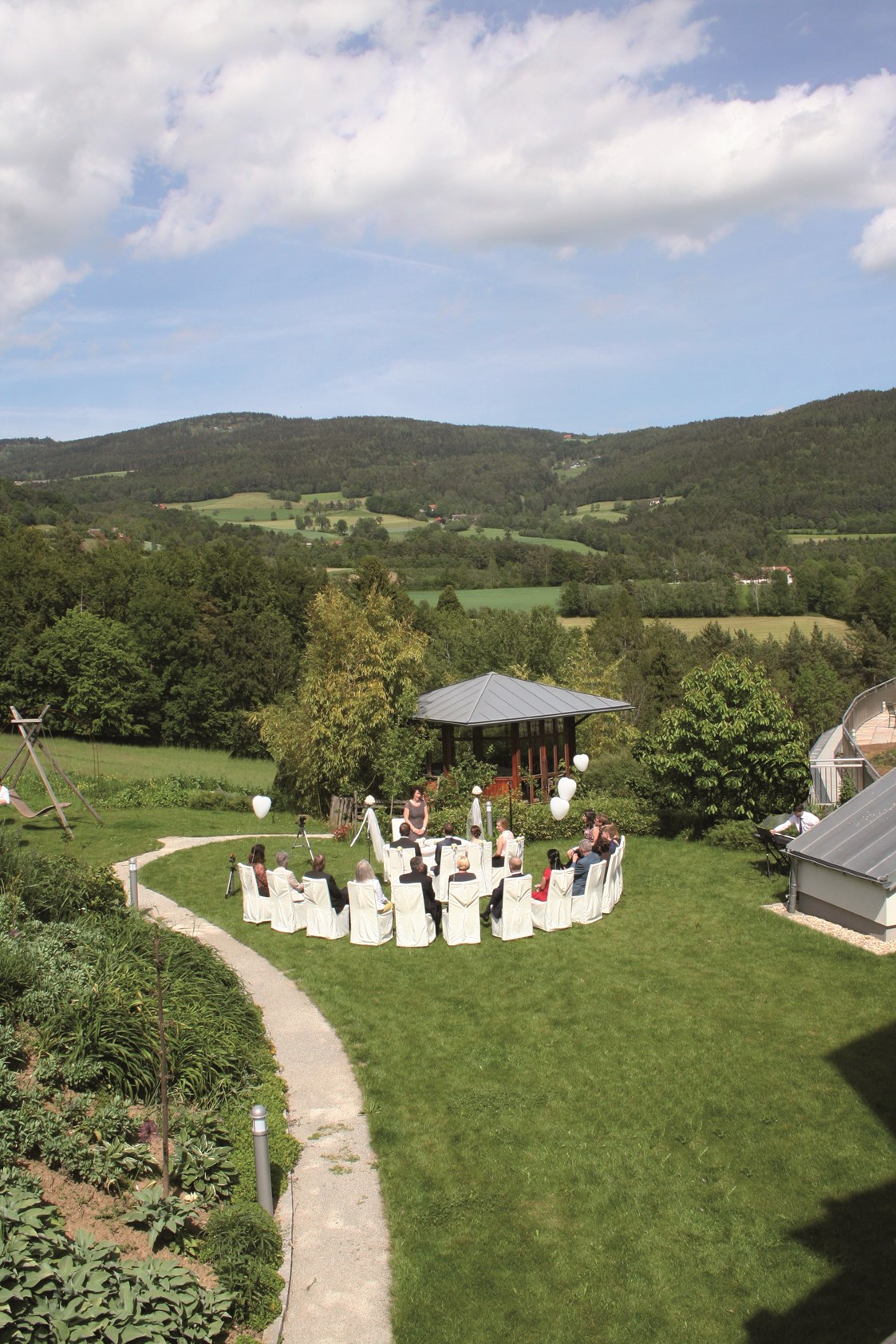 Hochzeitslocation: Hochzeit in Retters Garten - Retter Bio-Natur-Resort****