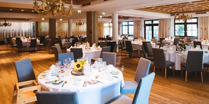 Winterhochzeit - Tirol - Feiern Sie Ihre Hochzeit im Hotel Kitzhof Mountain Design Resort**** in Kitzbühl, Tirol.
Unser Festaal. - Hotel Kitzhof Mountain Design Resort****