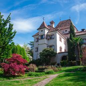 Hochzeitslocation - Schlosshotel Castel Rundegg Meran mit Park  - Castel Rundegg