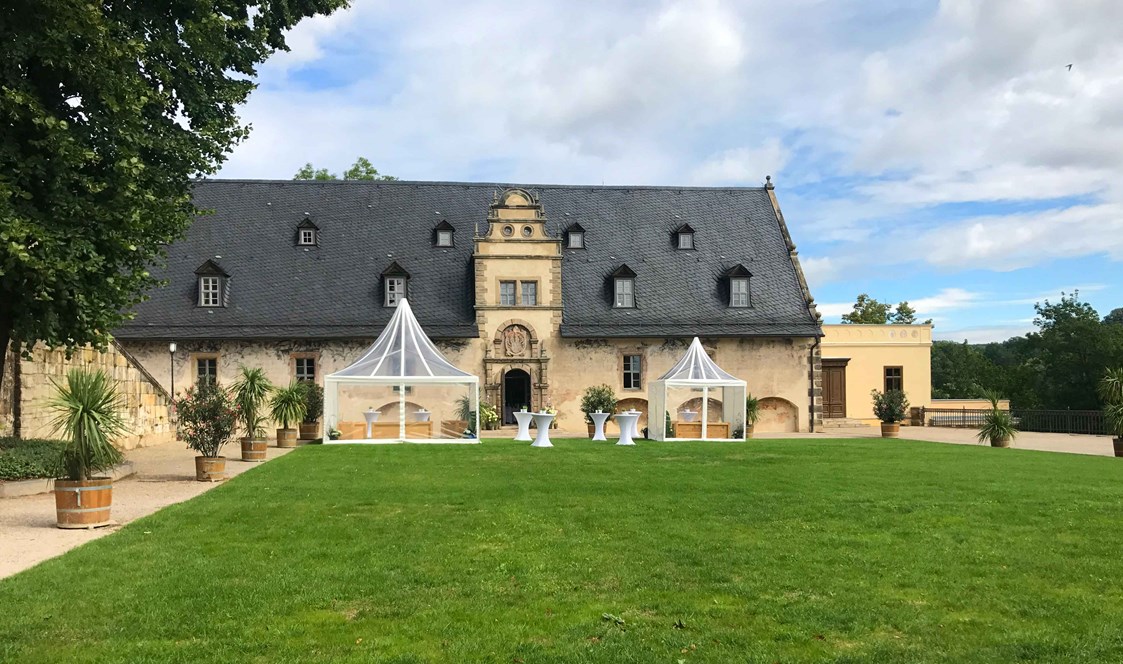 Hochzeitslocation: Das Reithaus auf der Mittleren Terrasse - Reithaus auf Schloss Heidecksburg