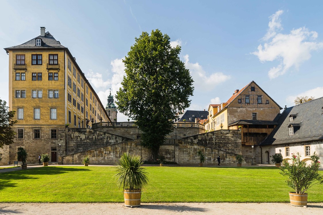 Hochzeitslocation: Die Mittlere Terrasse von Schloss Heidecksburg - Reithaus auf Schloss Heidecksburg