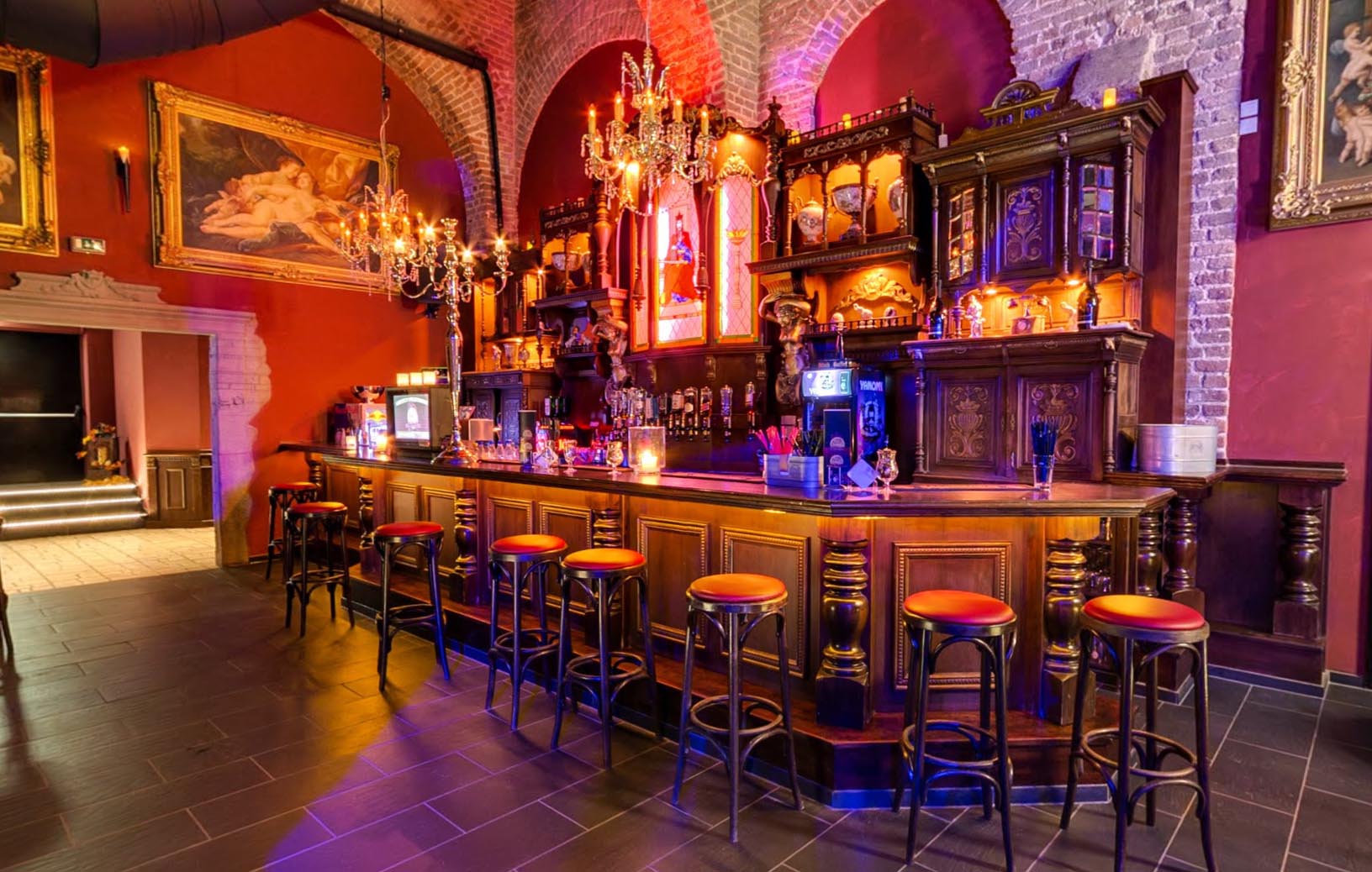 Winterhochzeit - Pulheim - insgesamt drei Theken in diesem Stil vorhanden - Eventlocation WALL 7