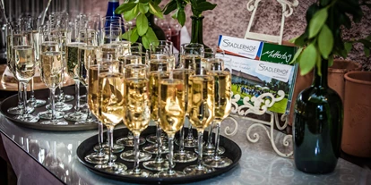 Winterhochzeit - Neumarkt im Mühlkreis - Prost - auf das glückliche Brautpaar. - Stadlerhof Wilhering