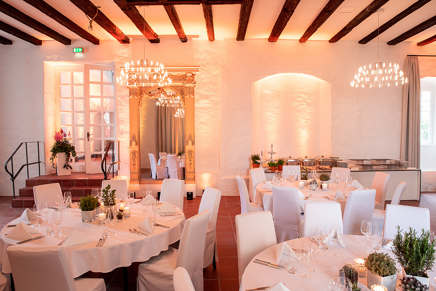 Winterhochzeit - Bad Honnef - Der Burgsaal. - Burg Linz