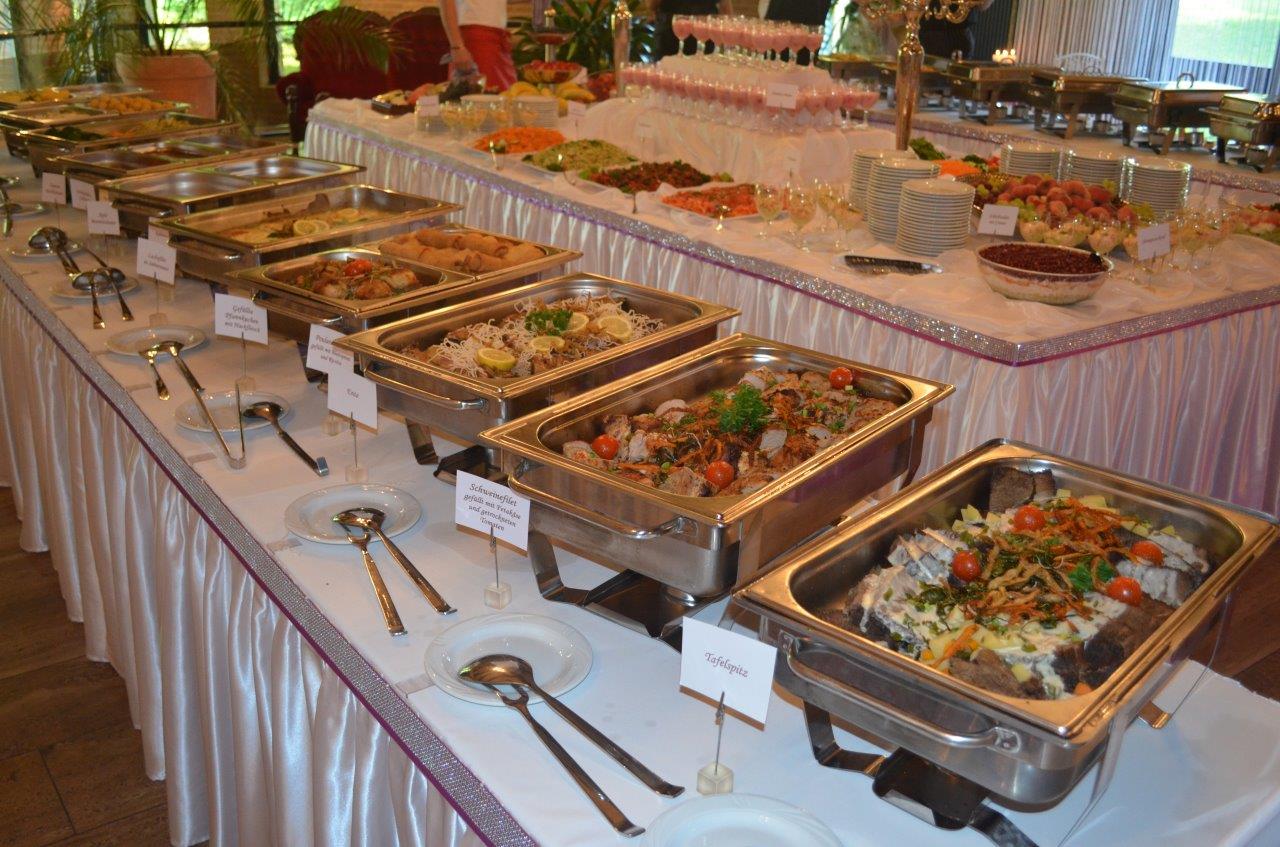 Hochzeitslocation: Buffet - Potpourri - die Eventgastronomie im Kurhaus