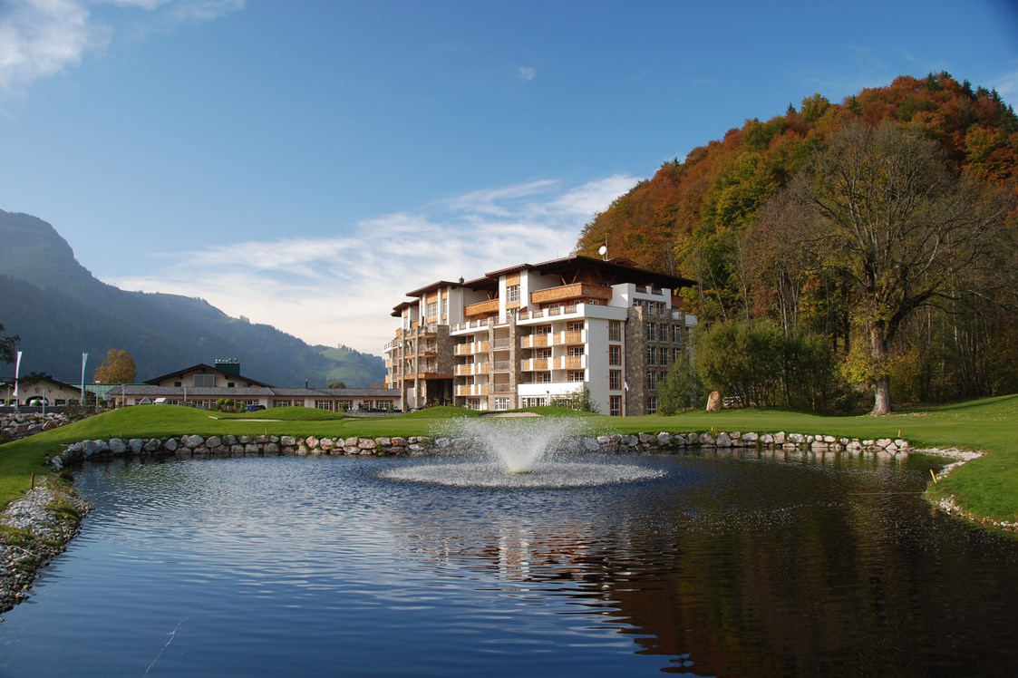 Hochzeitslocation: Das Grand Tirolia in Kitzbühel im Sommer. - Grand Tirolia Hotel Kitzbuhel