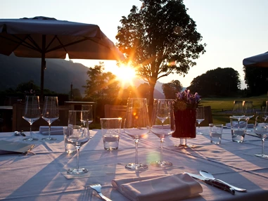 Hochzeitslocation: Sonnenterrasse Grand Tirolia - Grand Tirolia Hotel Kitzbuhel