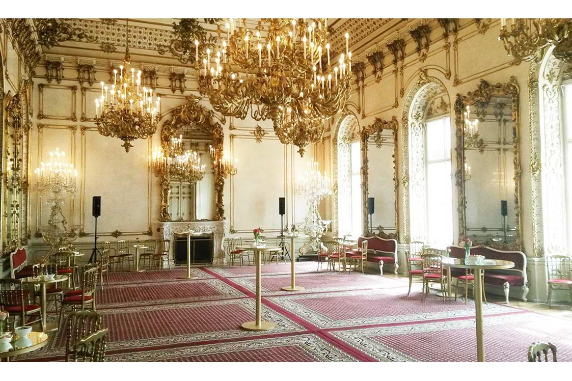 Hochzeitslocation: Der Festsaal des Palais Pallavicini. - Palais Pallavicini