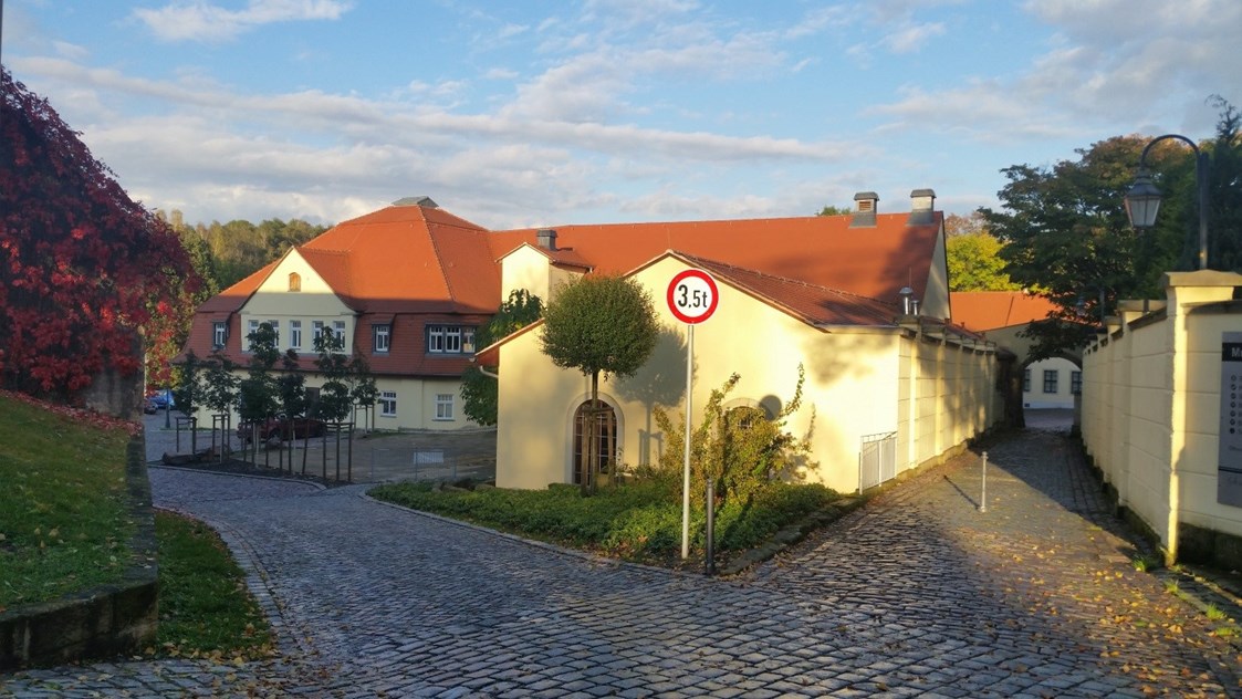 Hochzeitslocation: Außenbereich - Schloss Burgk Freital