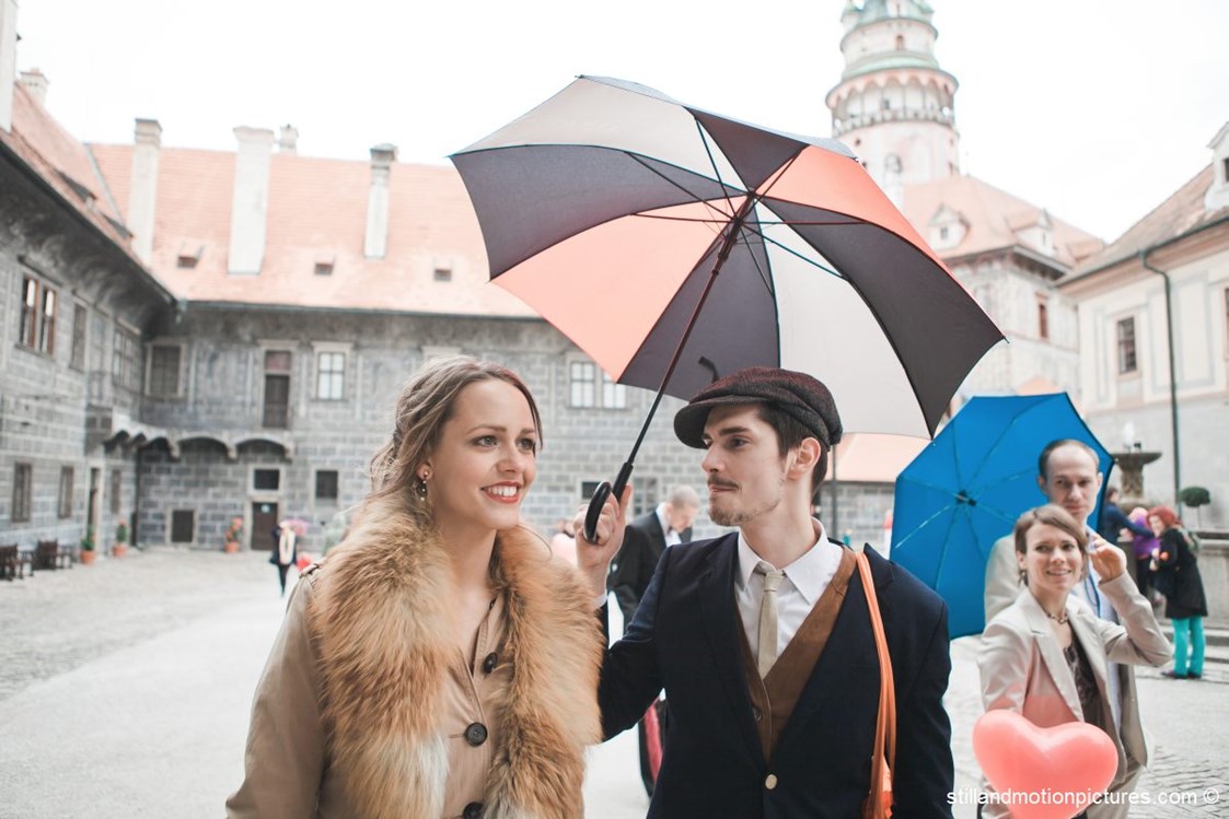 Hochzeitslocation: Feiern Sie Ihre Hochzeit im Schloss Český Krumlov in der Slowakei.
Foto © stillandmotionpictures.com - Schloss Krumlov